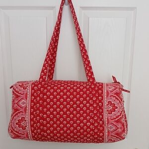 Red Patterned Women's Bag